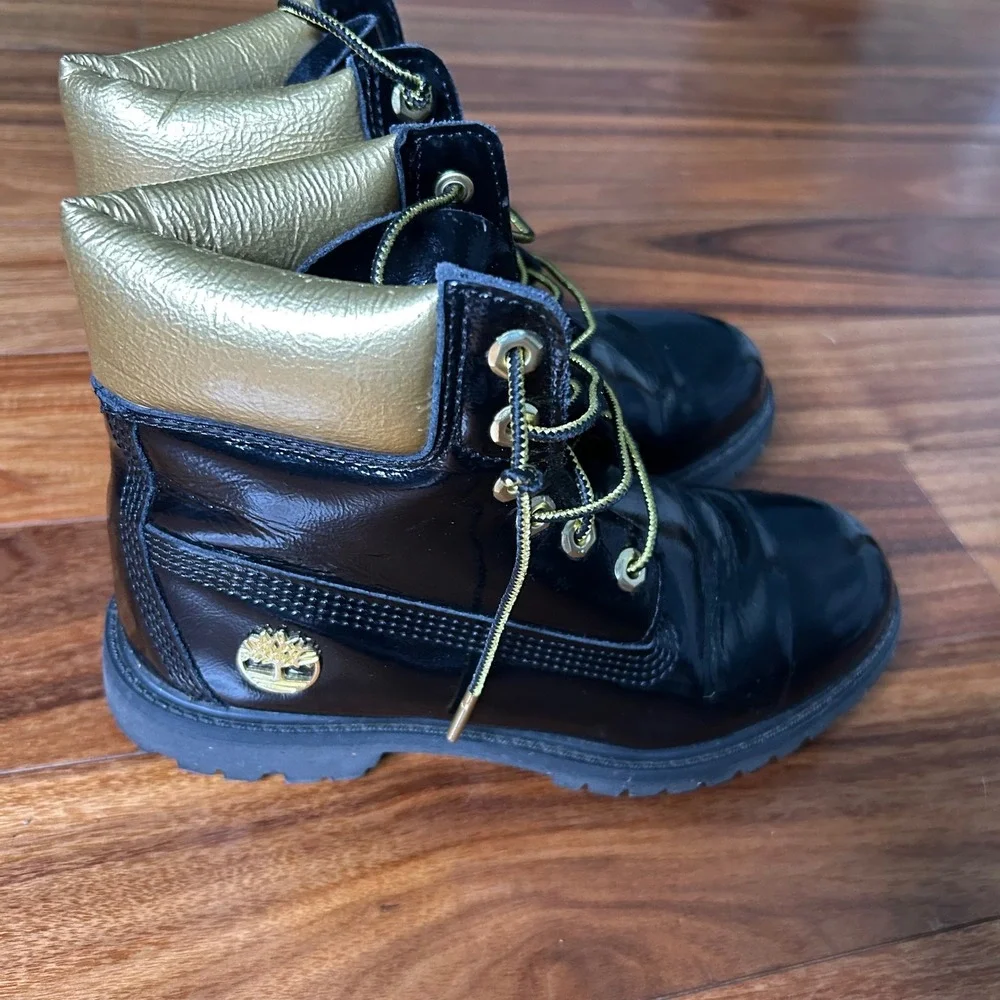 Timberland boots special release midnight countdown Black Gold‎ Waterproof
